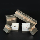 Flip Top Ivory Jewelry Gift-de Tussenvoegsels van het Doosschuim Loodvrij voor Ring Pendant