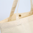 12oz canvascalico Opnieuw te gebruiken Tote Shopping Bags Color Customized