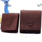 De Gift van Drawstring van de klepstof doet In reliëf gemaakt Logo With Microfiber Material in zakken