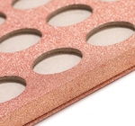 Schitter het Lege Palet van de Kartonoogschaduw voor Kosmetische Verpakking