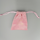De roze Zachte Zak van Fluweeljuwelen, SGS 10x15cm de Zak van de Fluweelgift