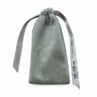 Gray Premium Velvet Fabric Drawstring-de Gift doet 55x75cm in zakken