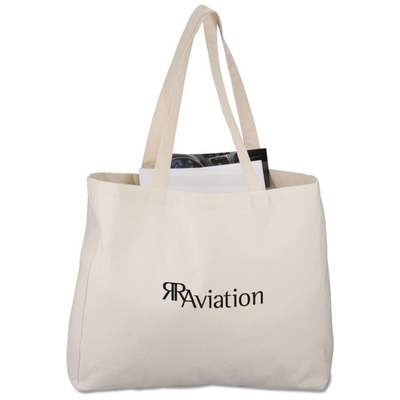 12oz canvascalico Opnieuw te gebruiken Tote Shopping Bags Color Customized